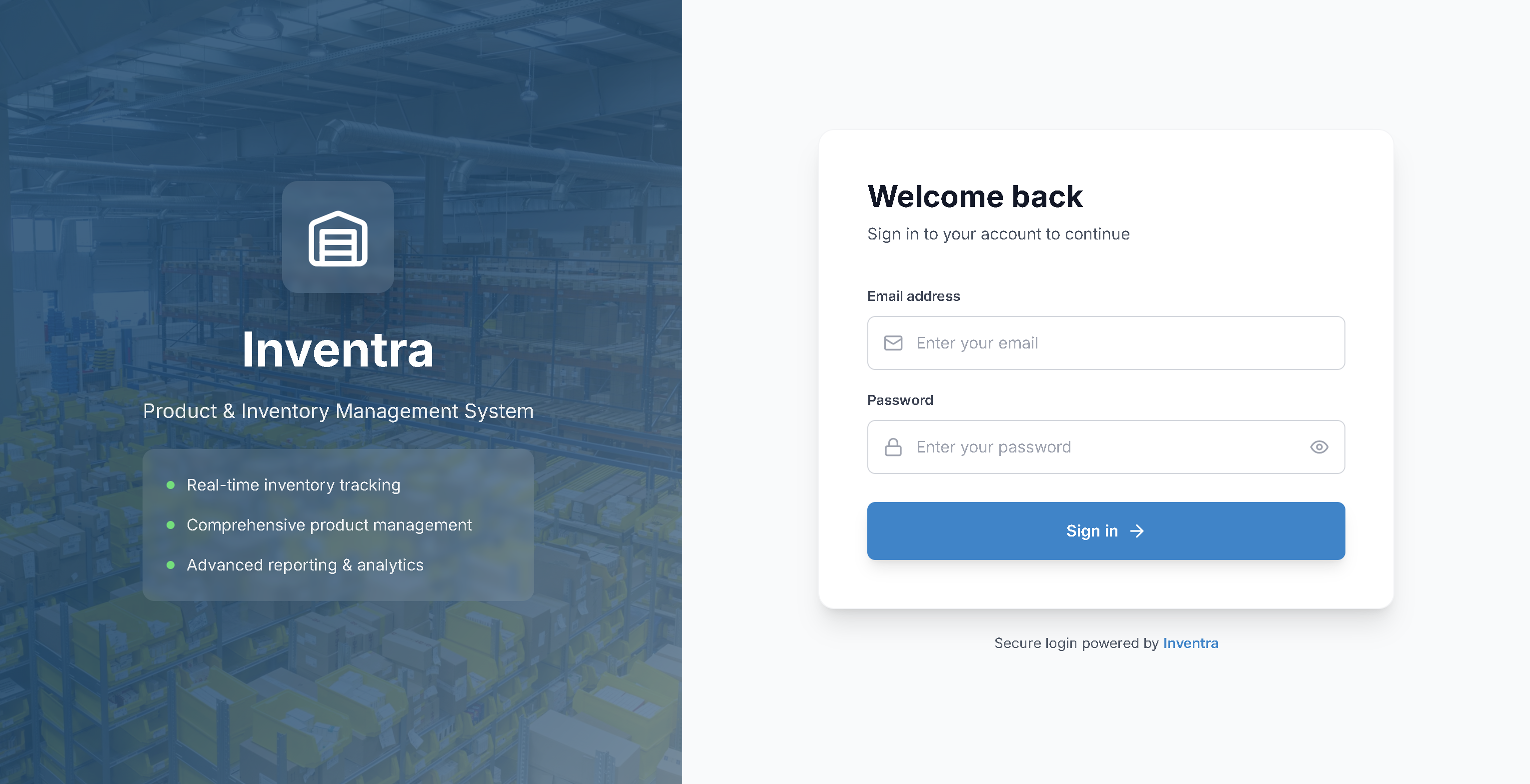 Inventra - Inventory Management System